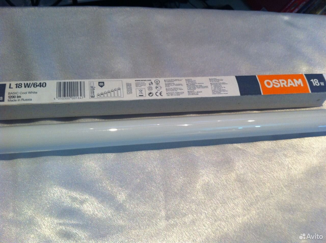 Лампа osram 18 640 g13