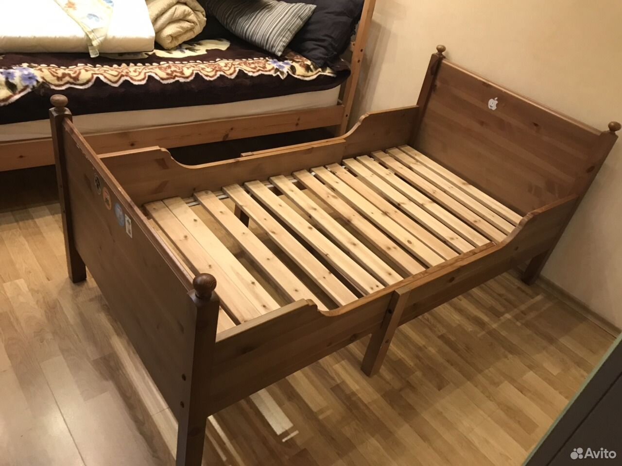 раздвижная кровать с реечным дном