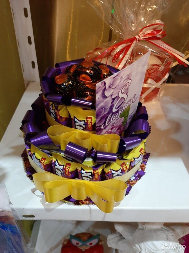 Торты, корзинки из конфет на заказ купить на Зозу.ру - фотография № 3