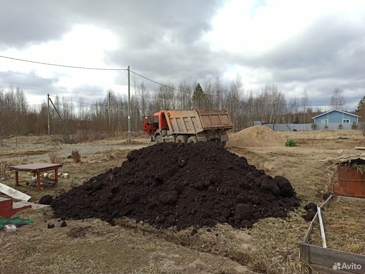 Чернозём, торф, плодородный грунт, земля купить на Зозу.ру - фотография № 3
