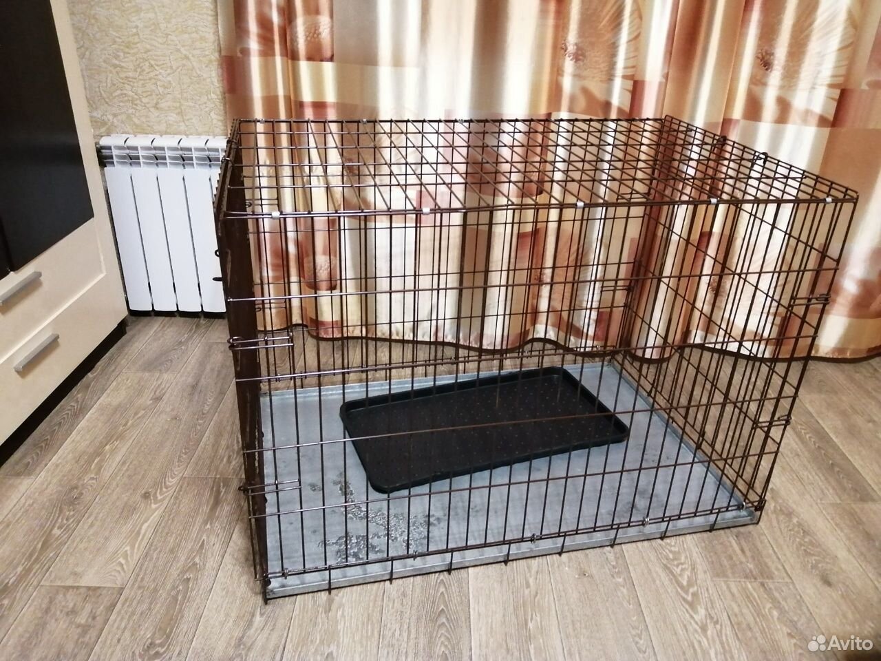 Металлическая клетка для собаки купить на Зозу.ру - фотография № 1