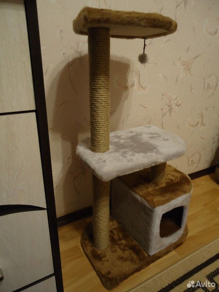 Домик для кошки, когтеточка купить на Зозу.ру - фотография № 3