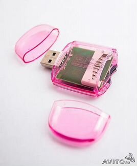 Внешний картридер SD/sdhc/MMC/TF(microSD)