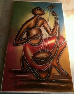 Продам песочные африканские картины из Киншаса