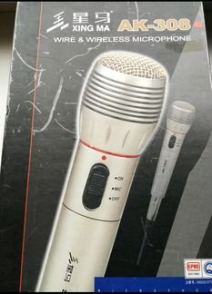 Беспроводной микрофон ак - 308