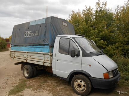 ГАЗ ГАЗель 3302 2.4 МТ, 1997, фургон