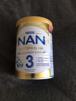 Бесплатно Смесь Nan optipro 3 га