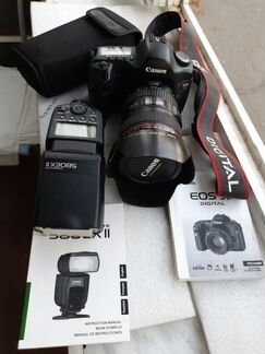 Фотоаппарат Canon 5D (первый пятак) с обективом и