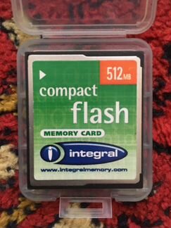 Compact flash на 512 Mb