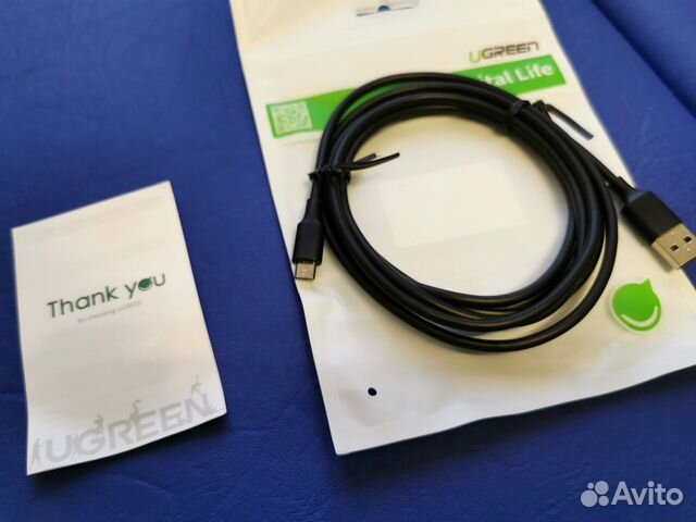 Провод ugreen Micro USB, 2 метра