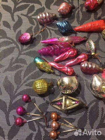 Елочные игрушки СССР