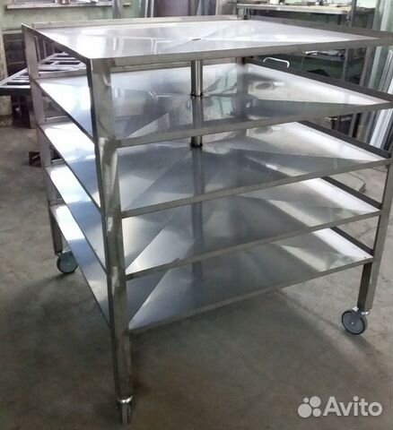 Столы, стеллажи, нейтральное оборудование из нерж