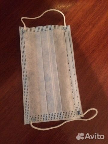 Маски медицинские двусторонние