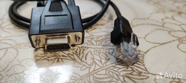 Кабель адаптер переходник GCR RS-232 на RJ-45