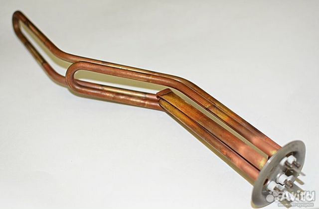 Тэн водонагревателя 2000w (700+1300) анод M4