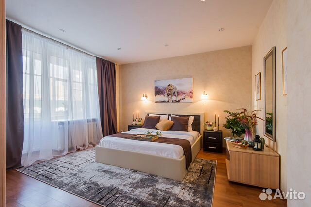 

3-к. квартира, 80 м², 4 кровати