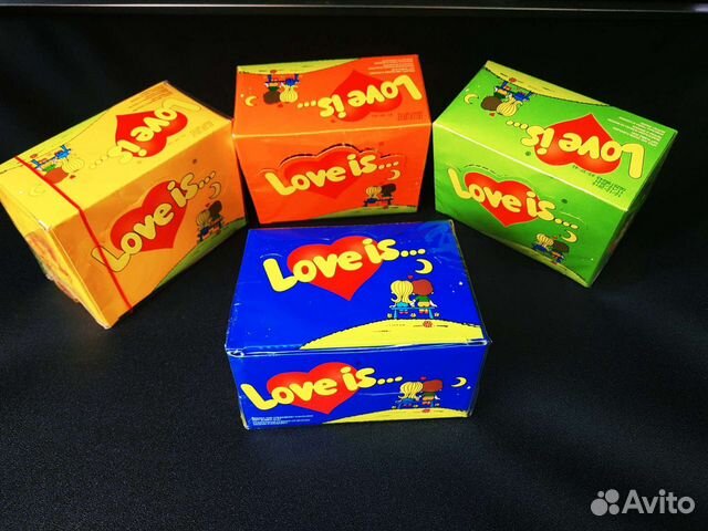 Жевачка Лаф Ис Love'is Блок