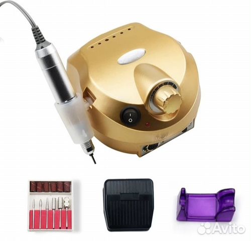 Машинка для маникюра, новая, фрезы для ногтей