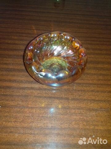 Ваза цветное стекло