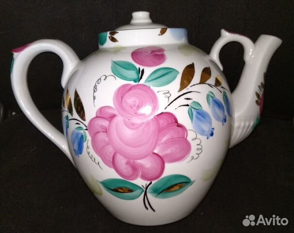 Свадебный чайник 3 литра Дулёво