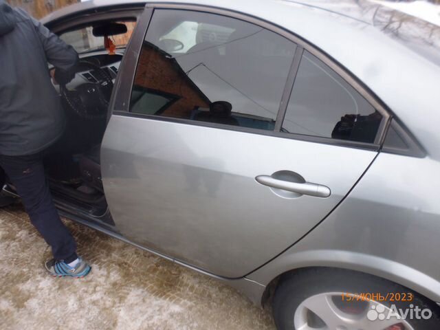 Ниссан примера р12 дверь задняя левая