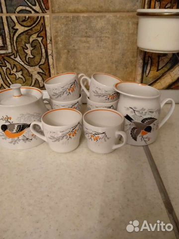 Сервиз Снегири остатки Вербилки