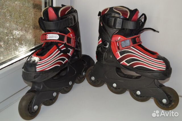 Роликовые коньки детские раздвижные защита, 29-33