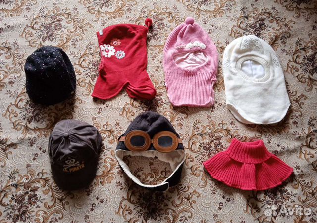 Детские головные уборы от 3 до 7 лет