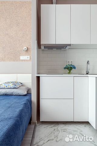 

Квартира-студия, 20 м², 1 кровать