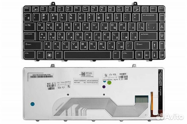 Новая клавиатура Dell M11x с подсветкой KDL18