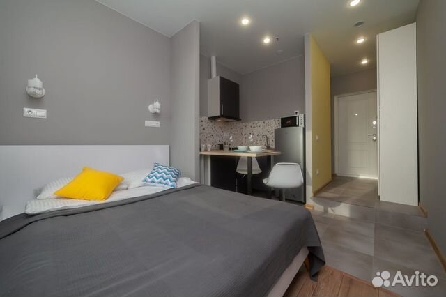 

Квартира-студия, 20 м², 1 кровать