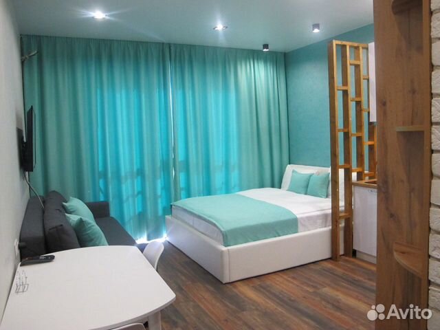

Квартира-студия, 25 м², 2 кровати