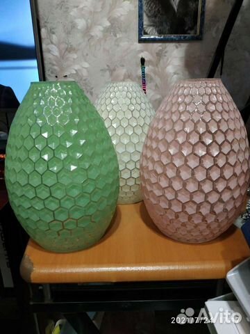 Плафоны Ананас СССР цветные