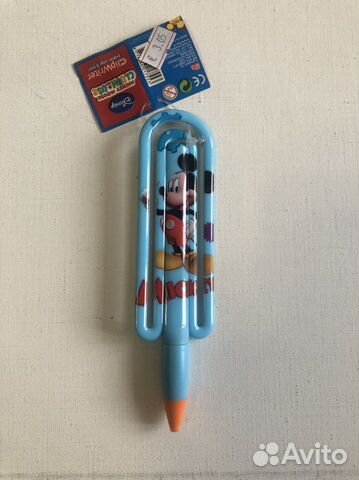 Ручка закладка Микки Маус новая