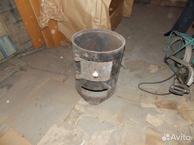 Печь чугунная, разборная