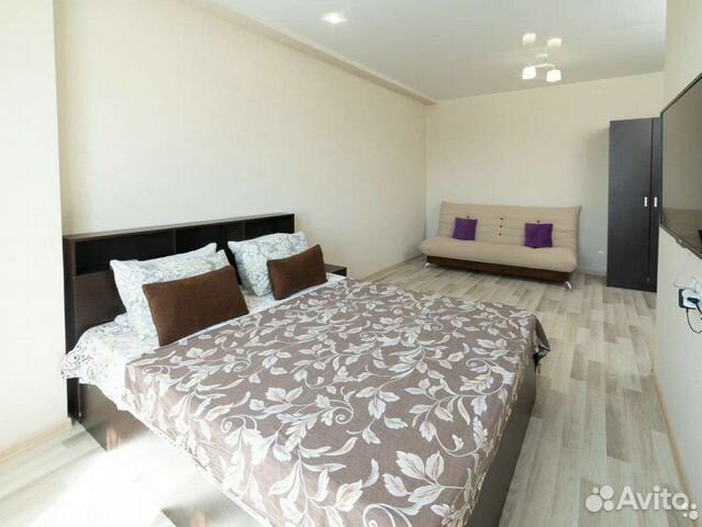 

1-к. квартира, 48 м², 2 кровати