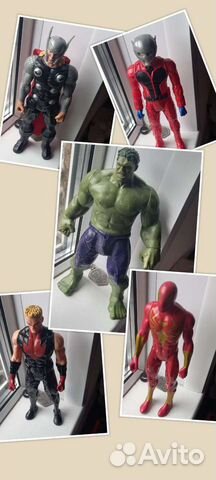 Герои Марвел Мстители Коллекция 30см оригинал