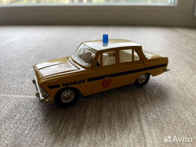 Коллекционная машинка Москвич «гаи»