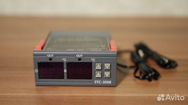 Термо-контроллер, термореле STC 3008 220v