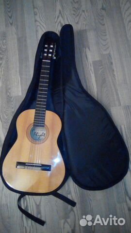 Гитара Flight уменьшенная с тёплым чехлом