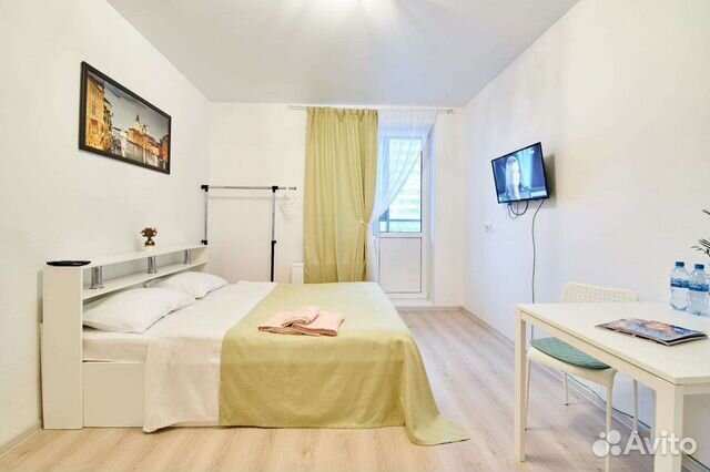 

Квартира-студия, 30 м², 1 кровать