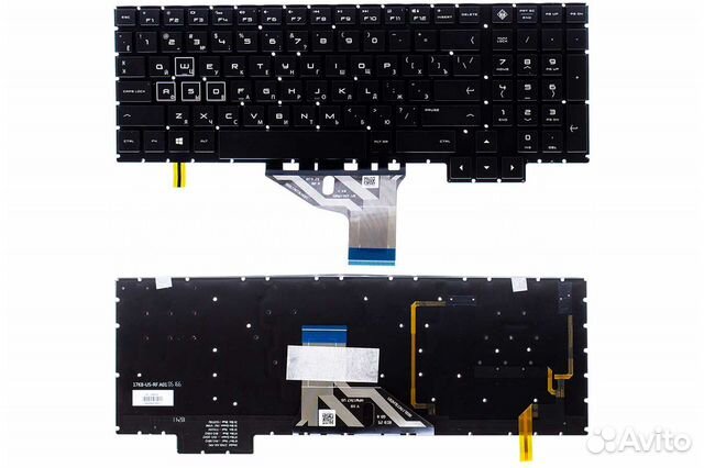 Новая клавиатура HP Omen 15-CE с RGB KHP176