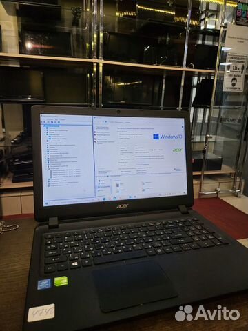Ноутбук Acer aspire SSD + 920MX 2GB