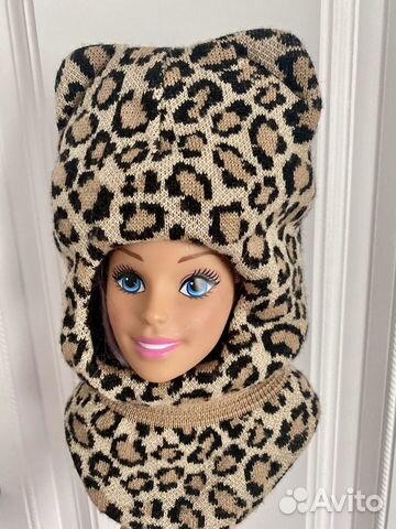 Шапка шлем для девочки 46 48