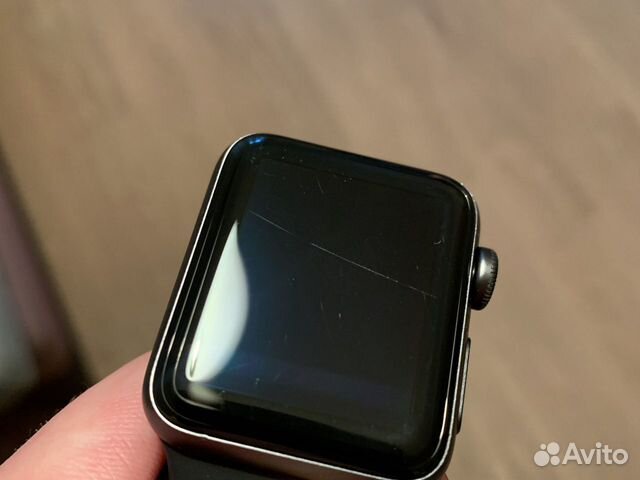 Часы apple watch 3 38 mm черные