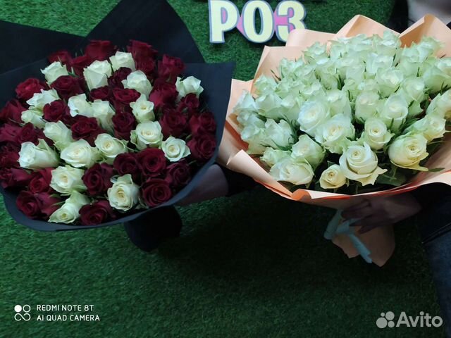 Цветы 51 Роза, букет