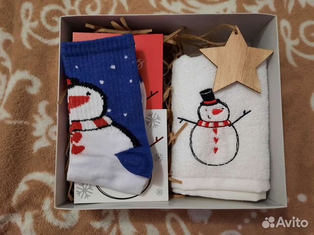 Новогодний набор в подарочной коробке