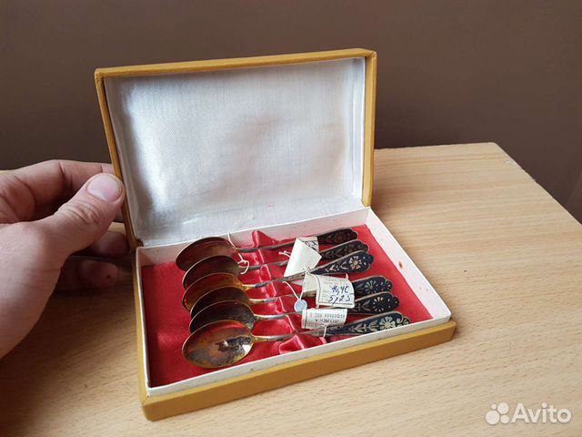 Новые серебряные ложечки СССР