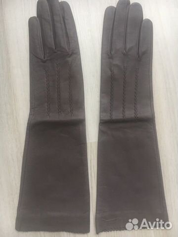 Перчатки новые кожа Mango