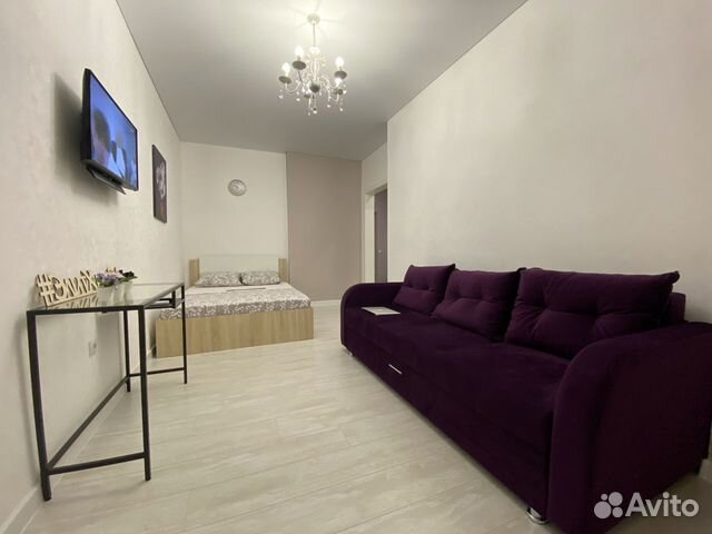 

1-к. квартира, 40 м², 2 кровати